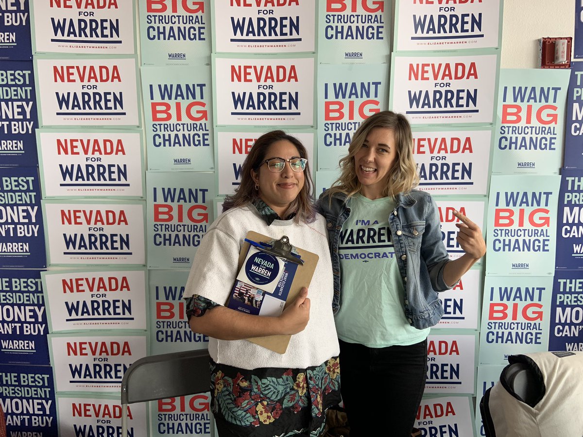 AlisonErdmann's tweet photo. Super Vol and Super Hero Sayuri knocking doors @ewarren on a beautifully overcast day in Las Vegas! Thank you for all you do!! #knocktoberInDecember #NVforWarren #TeamWarren #NVertheless https://t.co/sHqxbpHtSj