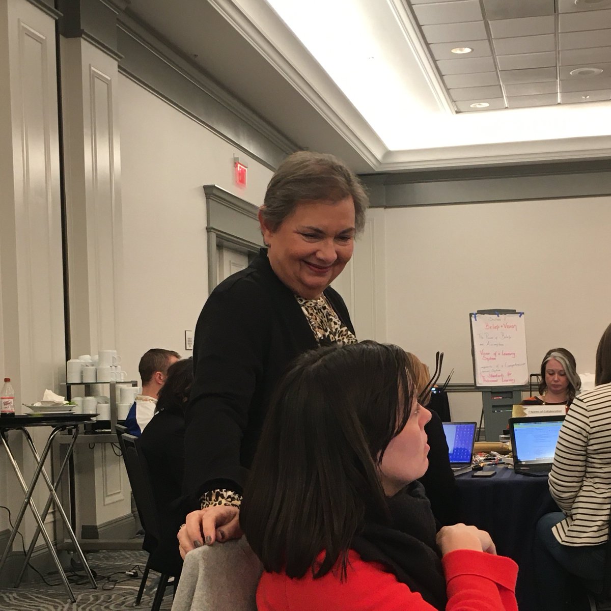 GSenande's tweet photo. Thrilled to be #AssessingImpact of professional learning today with @jpkillion at #LFAcademy20 #LearnFwd19 #NValleyEd https://t.co/sXWlyn631u