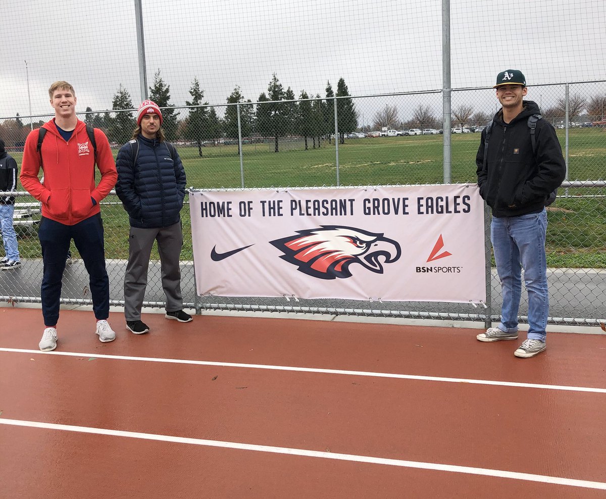PGEaglesFB's tweet photo. Congratulations to the following Eagles for being selected to the @sacbee_newsโs Optimist All-Star Team: Jack OโConnor, Jacob Couchot, and Nathan Valencia. Go get โem, Gentlemen!! #CultureNeverQuits #BirdBrigade #RowtheBoat @JackOConnor_40 @CouchotJacob @NathanValencia8 https://t.co/UqV6OMenJw