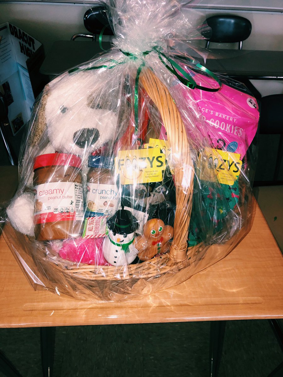 Our Doggy Basket is complete and ready for the Raffle! 💕🐶