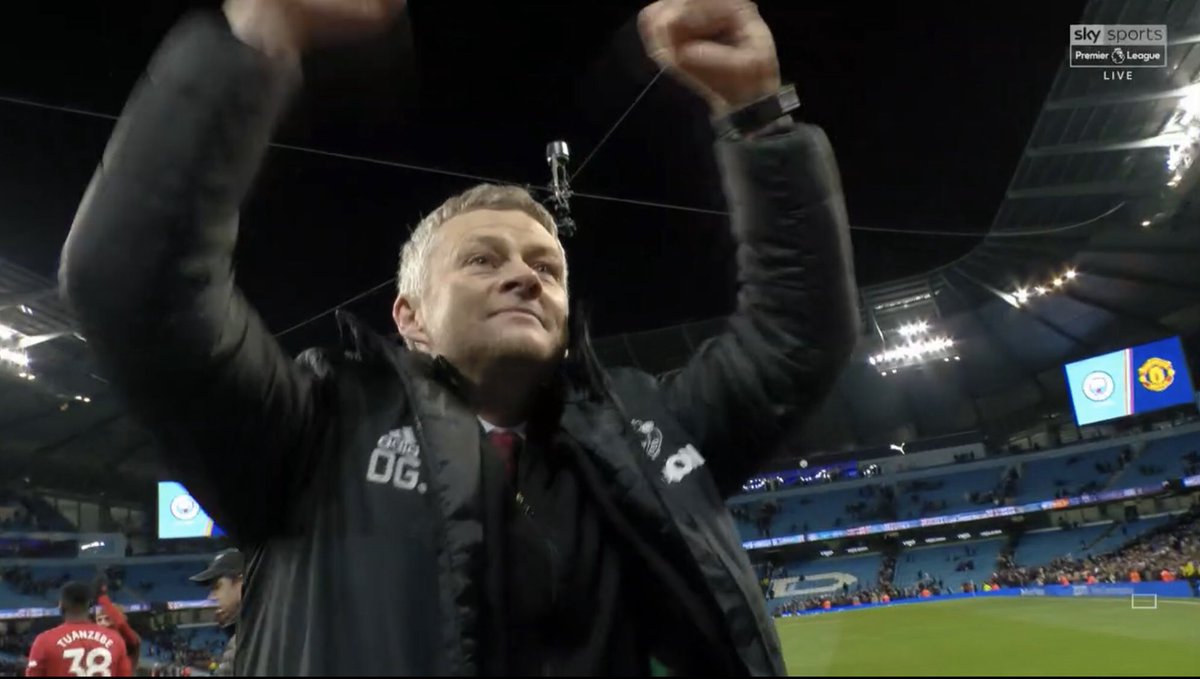 SkySportsStatto's tweet image. Man Utd
✅ 3rd win in last 5 PL visits to Man City
✅ Solskjaer records wins v Mourinho &amp;amp; Guardiola in the space of 4 days
✅ Only 2nd win in 12 away PL games since the start of March (also v Norwich)