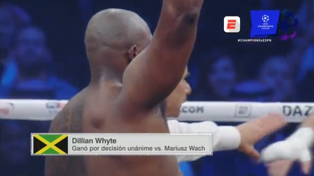 BoxeoTotalOk's tweet photo. Desde Diriyah, Arabia Saudita, Dillian Whyte derrota por DU10 a Maurice Wach en duelo de pesados a 10 rounds.
Las Tarjetas: 97-93 x2 y 98-93 #RuizJoshua2 #WhyteWach #ClashOnTheDunes 🥊👊 https://t.co/xhrSDUPBzf