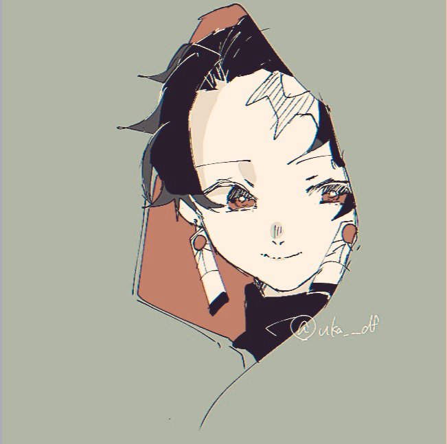 うかさんがTwitterに投稿した竈門炭治郎(鬼滅の刃)のイラスト。