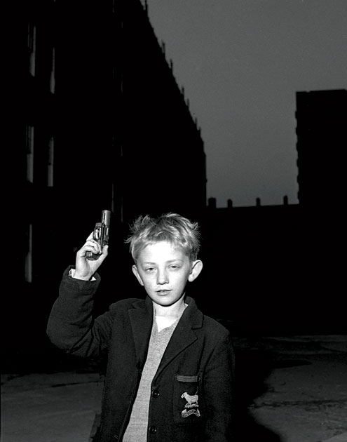 The Art of Album Covers."Finding a kid for the cover of the Stiff Little Fingers single Gotta Gettaway wasn't easy. I went to a South London council estate to search for him. I spotted this kid, and I asked him if I could take a photo, he was perfect." - Janette Beckman