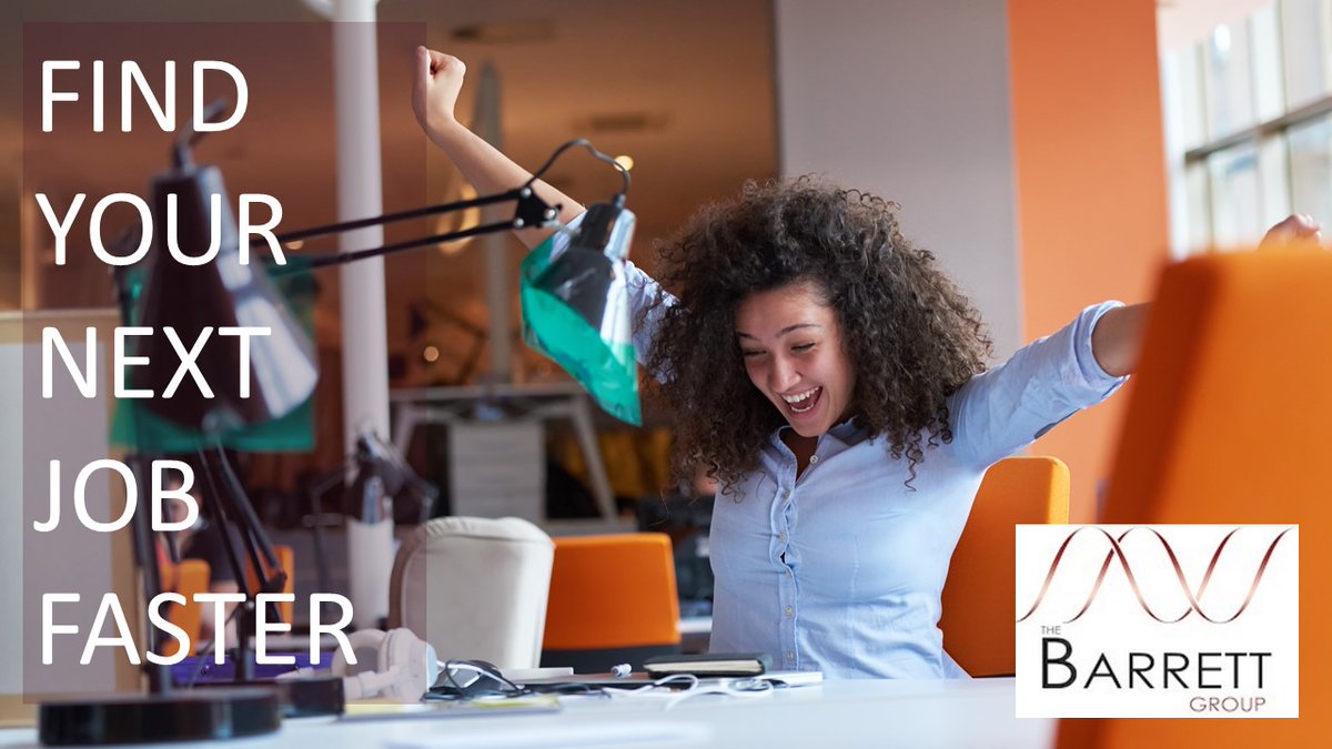 TheBarrettGroup's tweet image. Find your next job faster. Submit your resume and learn more: ow.ly/36K750xtPQP