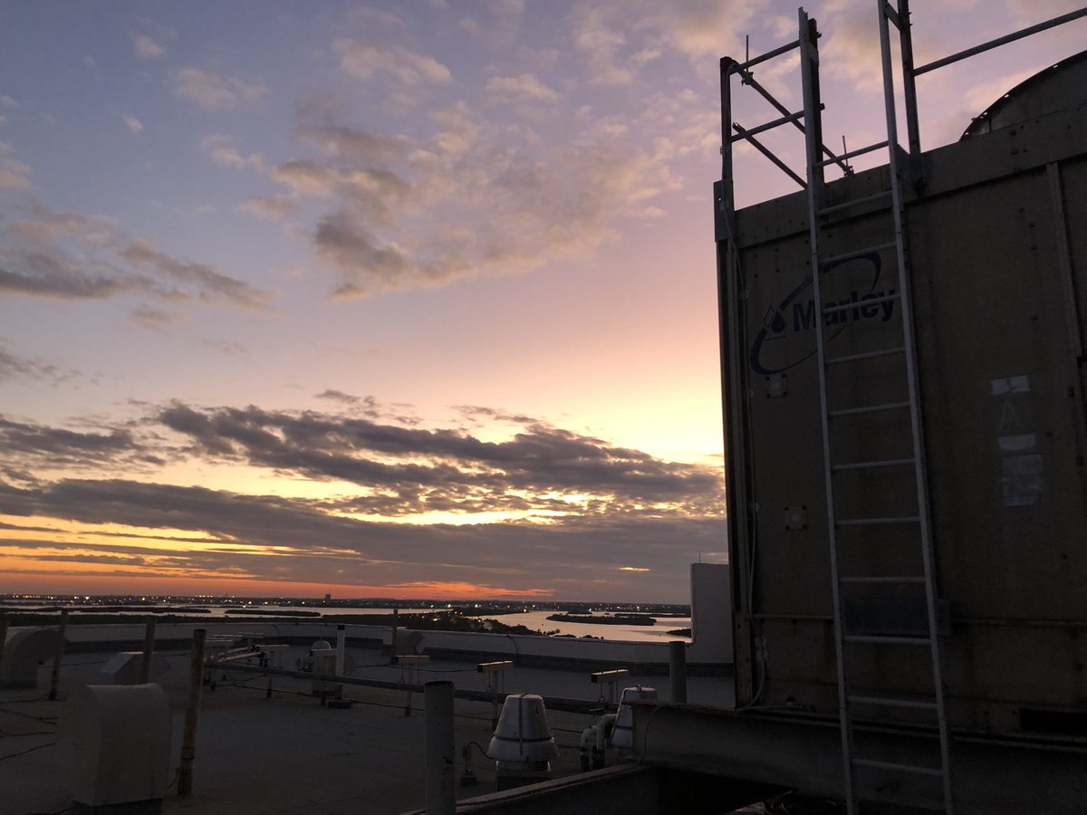 Working next to the ocean and seeing these beautiful sunsets in the treasure coast.... #NoWords