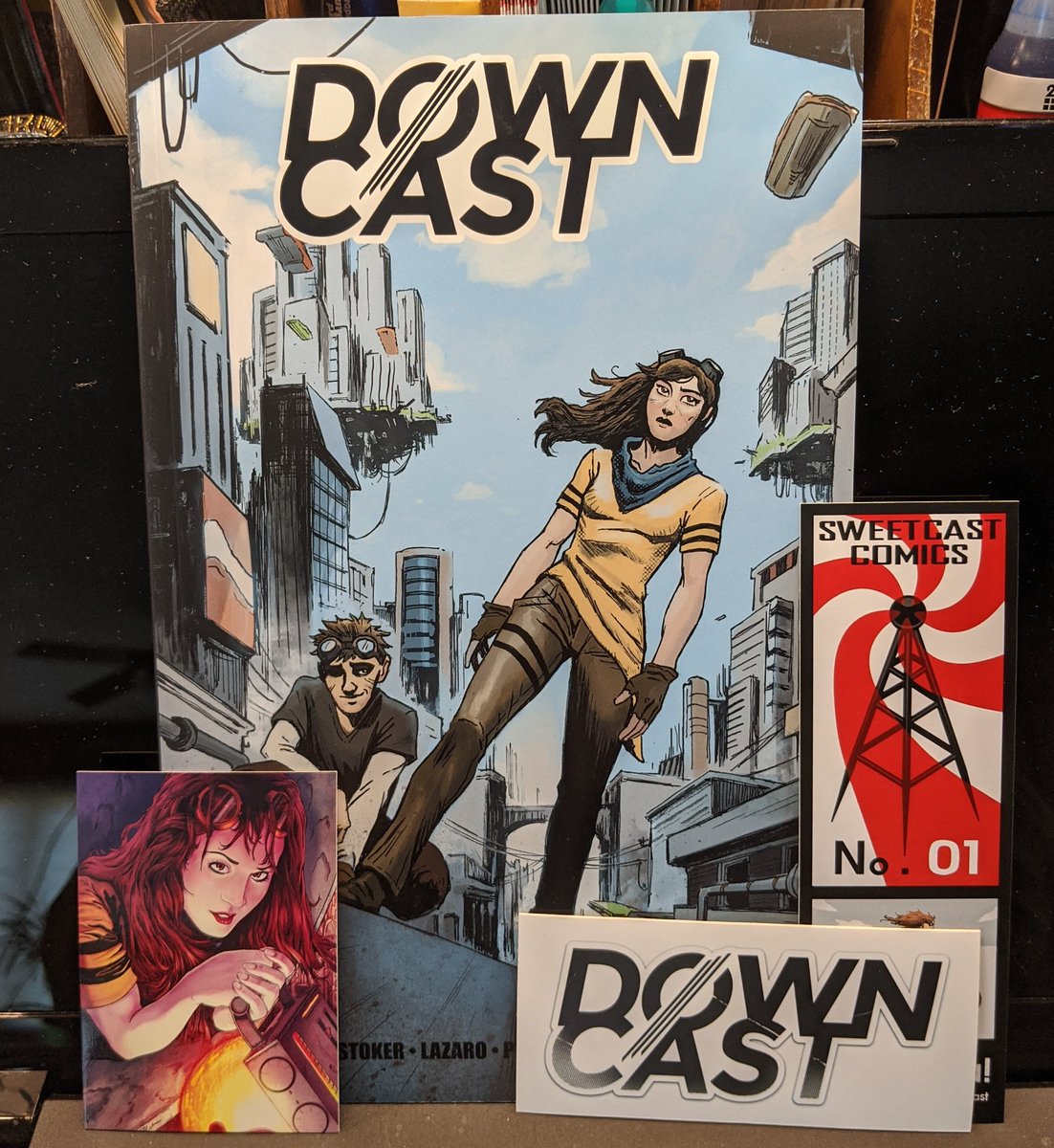 RichGrimmel's tweet photo. Oh boy! @CastSweet comic, Down Cast, arrived this morning! So excited to read it!!!
#sweetcast
@eric_weathers
#ComicsGate
#downcast https://t.co/0tgq4MWXj8