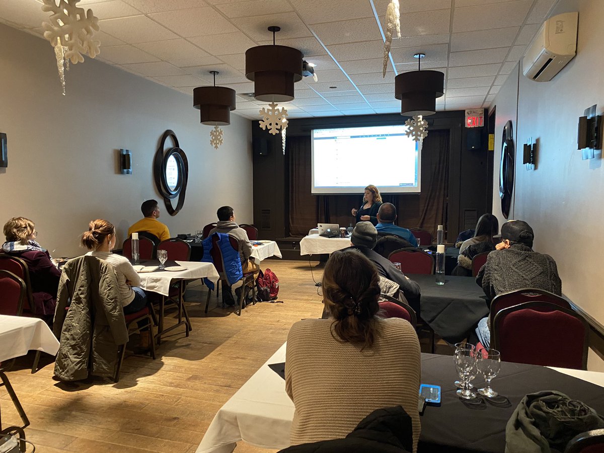 Popped in the Remote Work workshop by @kellykbergeron today to show support and chat coworking. Remote work is a strategic priority for our city and it is great to see people interested in learning more. #remotework #cornwall