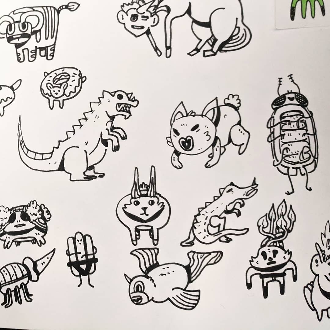 brady_draws's tweet photo. Critter sketchies
#illustration #art #artistsontwitter #doodle https://t.co/edIgiTcxMR