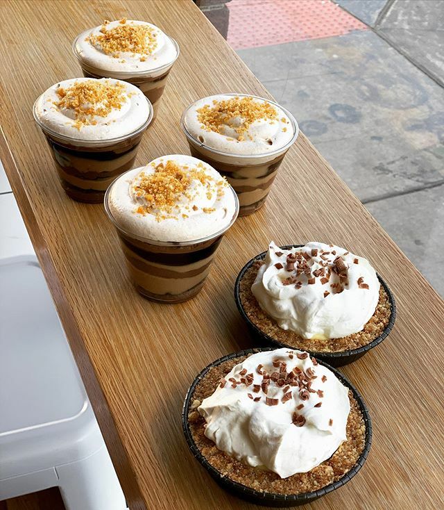 CocoaBakeryJC's tweet photo. Limited Availability at our Central Ave location only! Banana Pie and Chocolate Hazelnut Parfait. ππ«π° #cocoabakery #dessert #jerseycity https://t.co/RgbHxtHkt0 https://t.co/Tk82CcFdaf