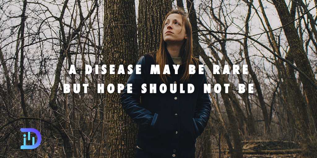 Living with a rare disease doesn't mean you have to live without hope. #CareAboutRare #RareDisease #DNA #DNAResearch