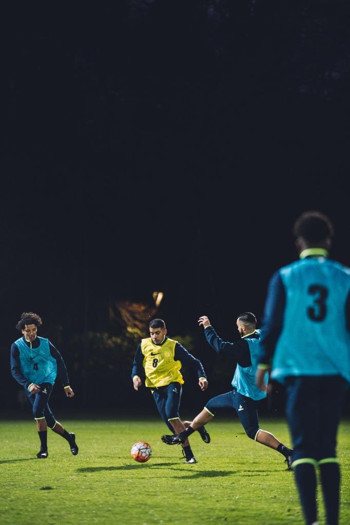 coupedefranceCA's tweet photo. Entraînement au CNF Clairefontaine à la veille du Match de Rêve @intermarche de l’ES Nanterre ! https://t.co/0x0jTmSusk