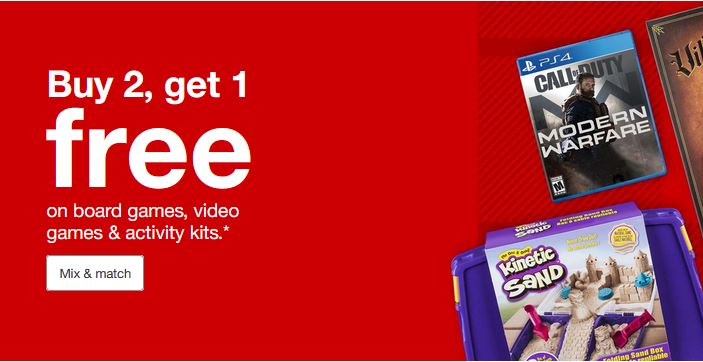 meijer buy 2 get 1 free video games