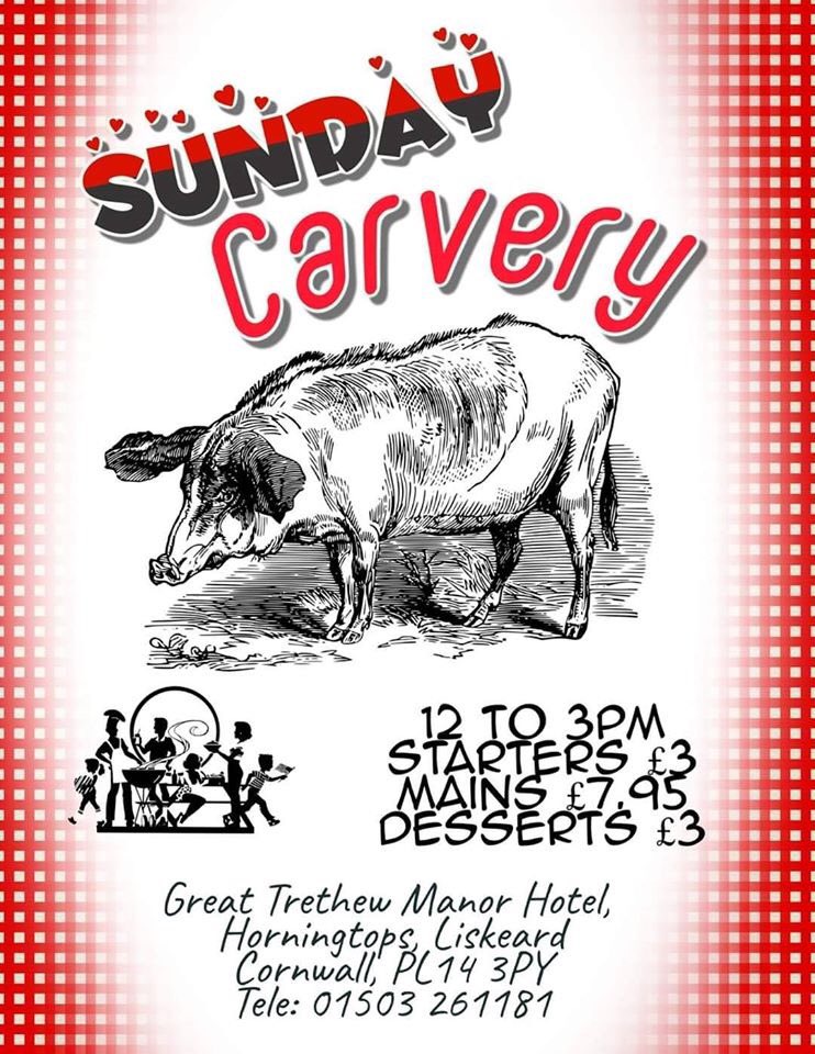 mjpeacock663's tweet photo. Carvery tomorrow 12-3
Phone 01503 261181 to book your table. https://t.co/34ZL1ADPDX
