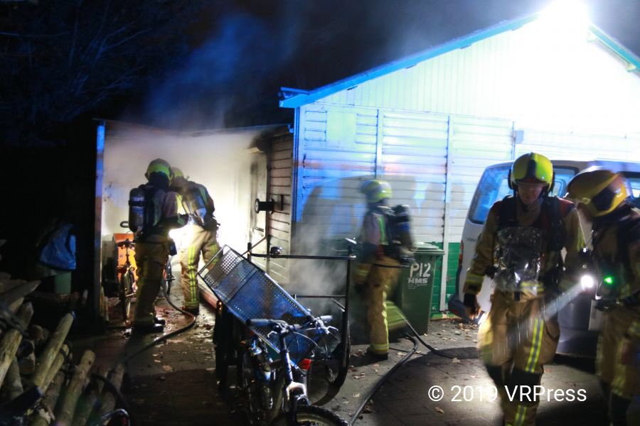 #VRPress | Den Haag | 07-12-2019 | Op zaterdagavond 7 december is er een brand ontstaan in een pand aan de Evert Wijtemaweg in Den Haag.