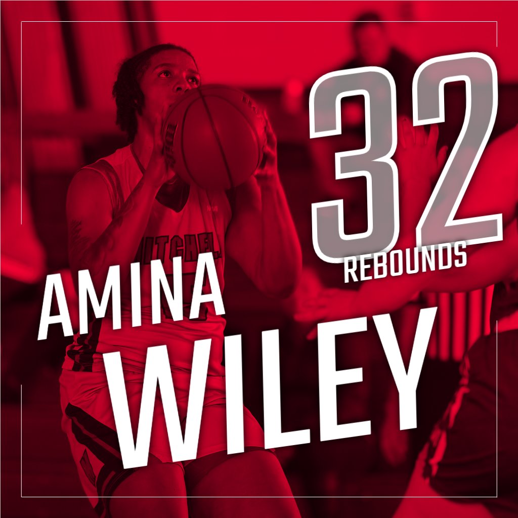 AthleticsMC's tweet photo. Mariners top Anna Maria 56-44 behind 20 points and 32 rebounds from Amina Wiley. That's right ... 32 rebounds. It's a school record and the most in a single game this year ... Division I, II or III. 
@d3hoops
 
@NCAADIII https://t.co/Yv3NojBRlH