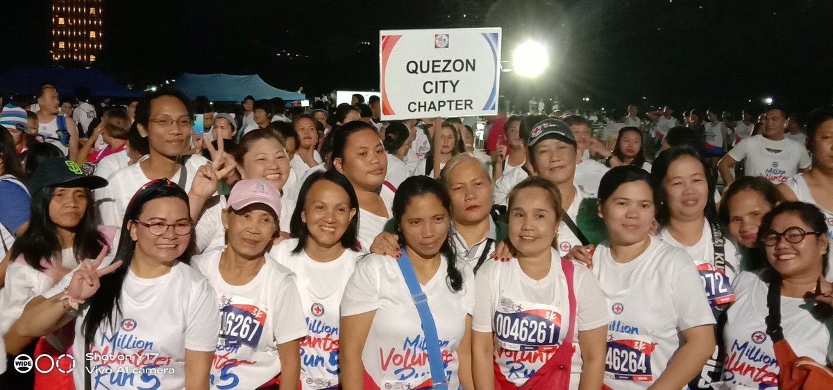 philredcross's tweet photo. A memorable event for everyone.

Families, relatives, friends, co-workers, officemates and co-humanitarian volunteers are gathered here at the Luneta Grand Stand for this year's Million Volunteer Run 5. A great oppurtunity for all to be in service to humanity.

#MVR5 https://t.co/z5dGz2mDin