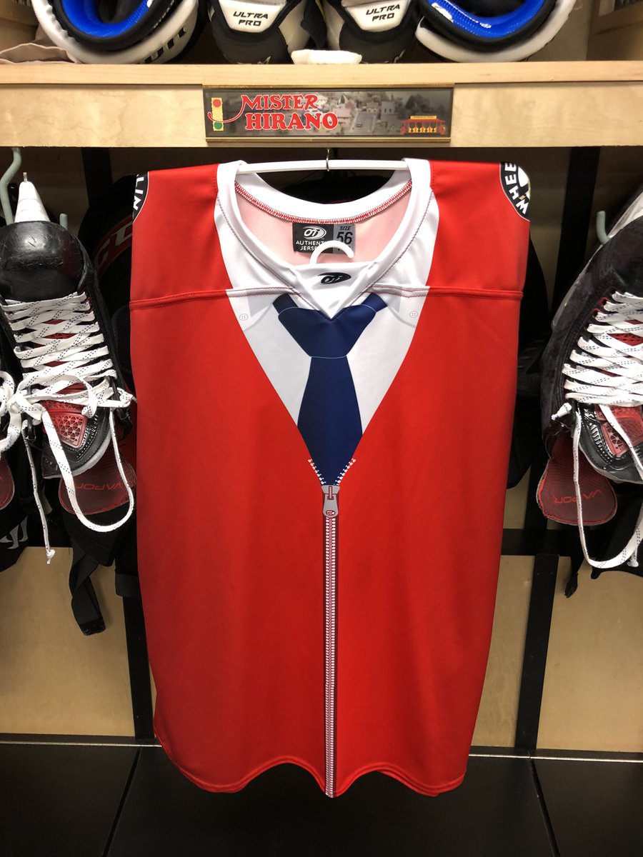 WheelingNailers's tweet photo. And the jerseys were hung in the lockers with care #BeOurNeighbor #misterrogers https://t.co/3ddkoPAWpV