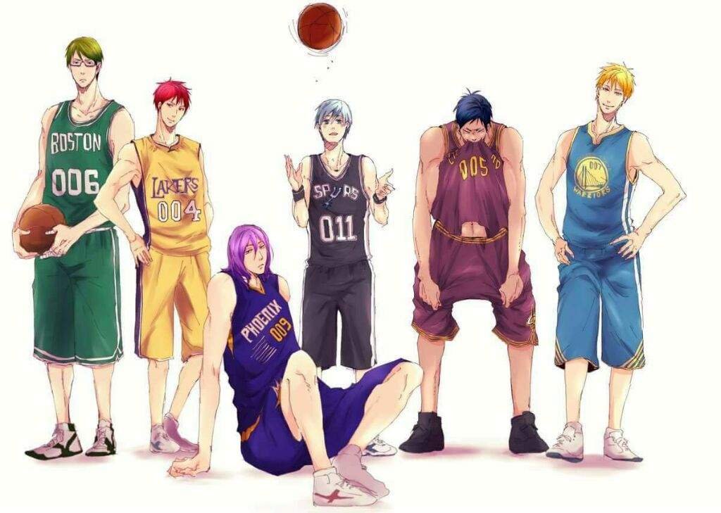 KUROKO NO BASKET X NBA – QUAIS JOGADORES OS PERSONAGENS SERIAM? 