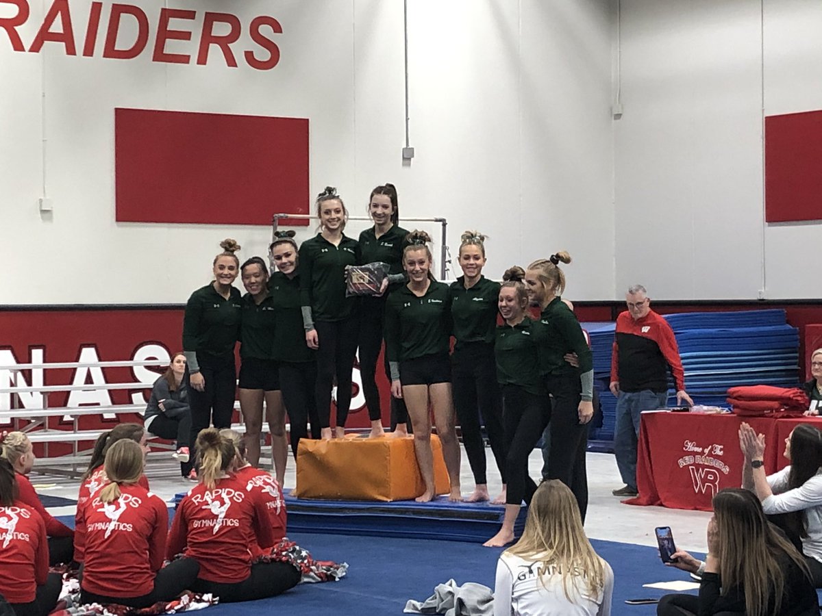 VPMGymnastics's tweet photo. Second place at the Rapids Classic with a 132.95! Great start to the season! #BOSS #GoGreen https://t.co/qyvDI6VOCX
