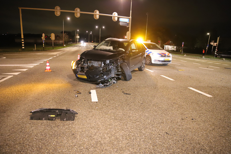 Nu online: Flinke schade bij ongeval Woudseweg-N468 Schipluiden..