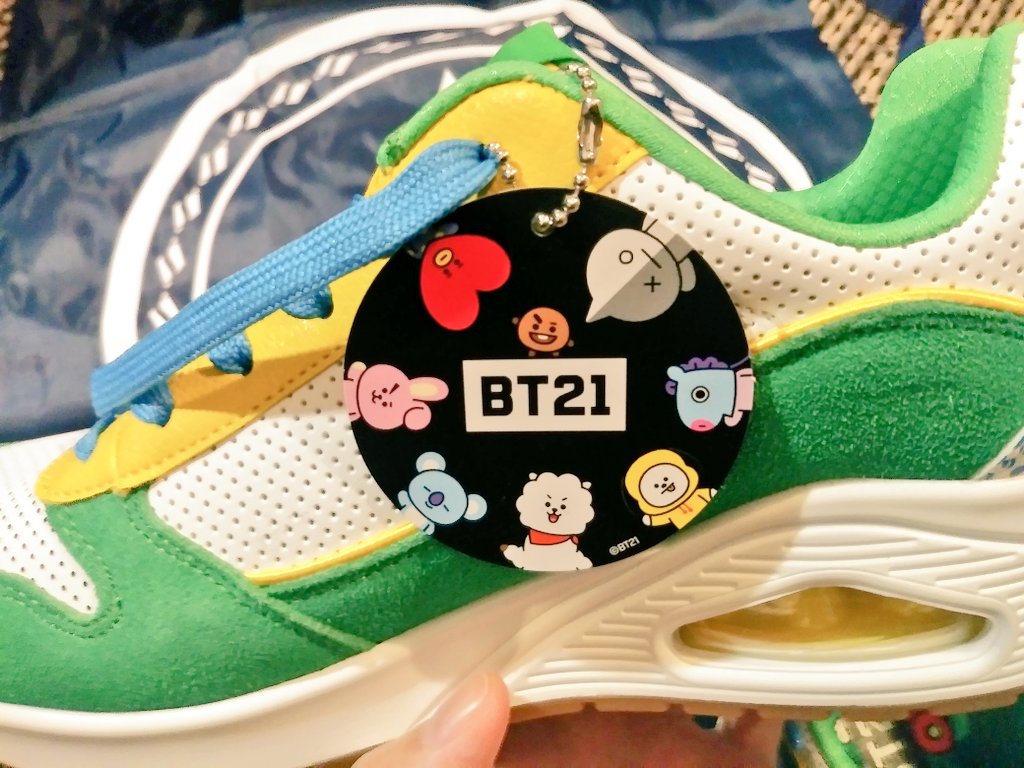 My Chimmy BT21 sneakers came in 