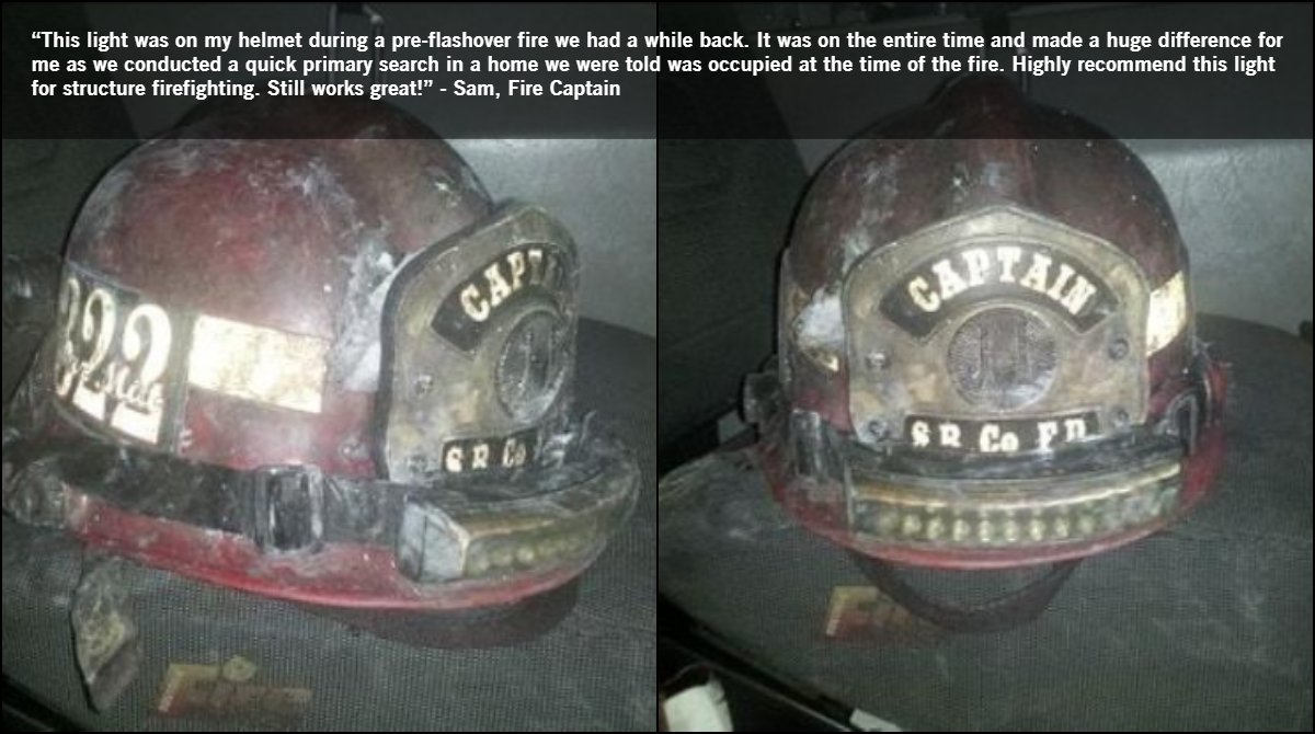 foxfuryLED's tweet photo. November 2019 Review Contest Winner! Leave a review on our website this month. We'll choose the best one to win $100 off their next purchase!
#foxfury #fire #firefighter #firefighting #firehelmet #firecaptain #firefighterposts #helmetlight #command #flashover #killtheflashover https://t.co/oy6ttGco9d