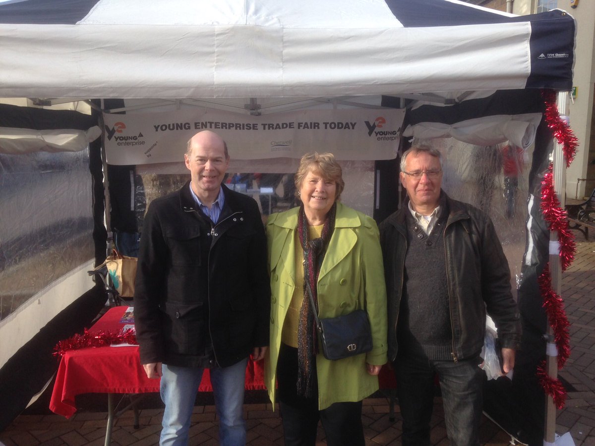 Great day today at <a href="/YENWOX/">Y E N & W Oxon</a> Christmas Trade Fair. Impressed by quality of products and presentation of stalls. Over £750 of sales generated across the 5 teams. Thanks to judges and to <a href="/mayor_town/">BanburyTownMayor</a> for attending. Thanks to <a href="/Cherwellcouncil/">Cherwell District Council</a> for their continued support of the event