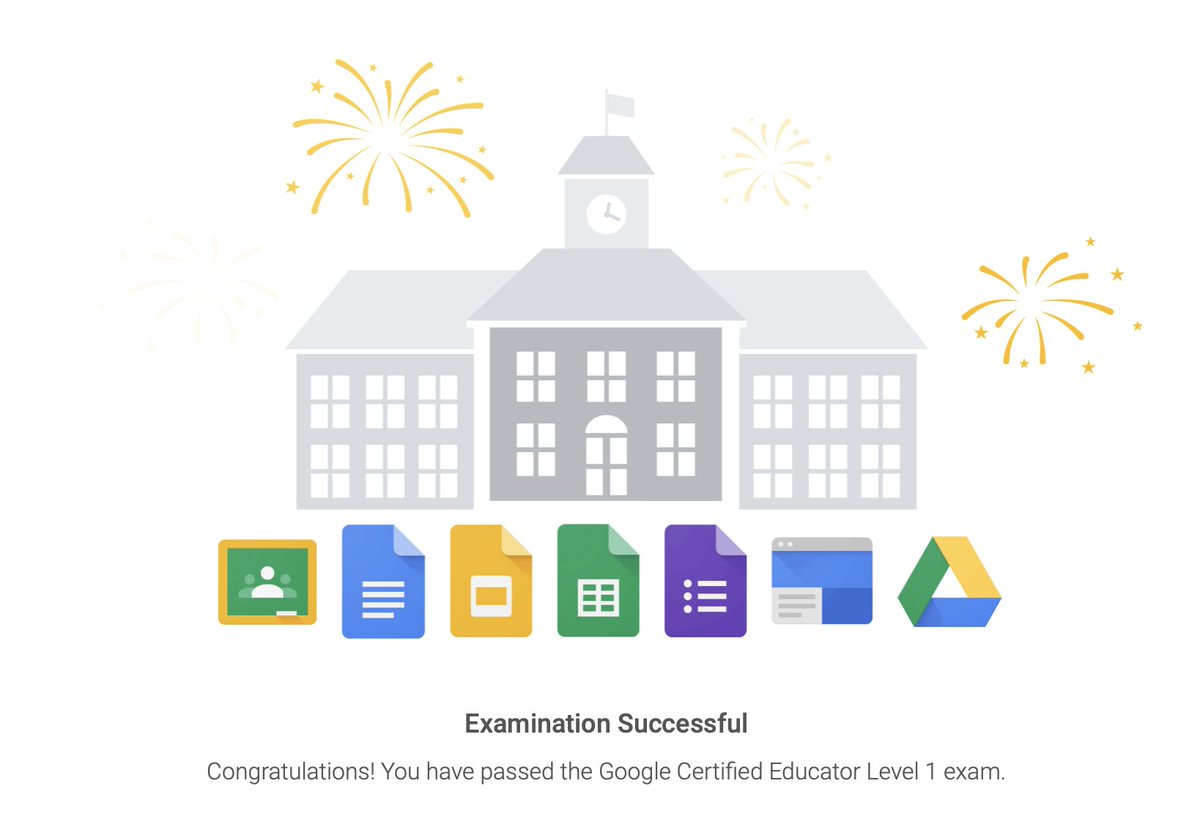 Excited to announce that I am officially a Level 1 Google Certified Educator! #mineolaAU <a href="/Google/">Google</a>