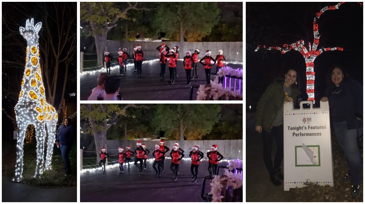 nidiazee2's tweet photo. So proud of our Corey Dance Crew.  They did an outstanding job last night performing @DallasZoo for Dallas Zoo Lights. Thank you Ms. Evans and Dance Crew for all your hard work , as well as family and friends for all your support. #DallasZooiLights. https://t.co/Z3j0rU6noW
