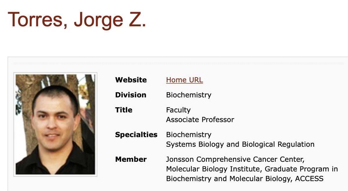 Congrats to Jorge Torres <a href="/UCLA/">UCLA</a> for the work that led to his being awarded <a href="/HHMINEWS/">HHMI</a> and <a href="/ASCBiology/">American Society for Cell Biology</a>'s ASCB Prize for Excellence in Inclusivity #ASCBEMBO19