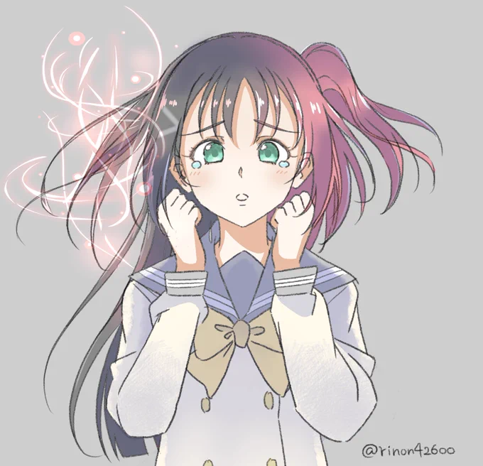 「…お姉…ちゃん…?」
謎の世界線ルビィちゃん 