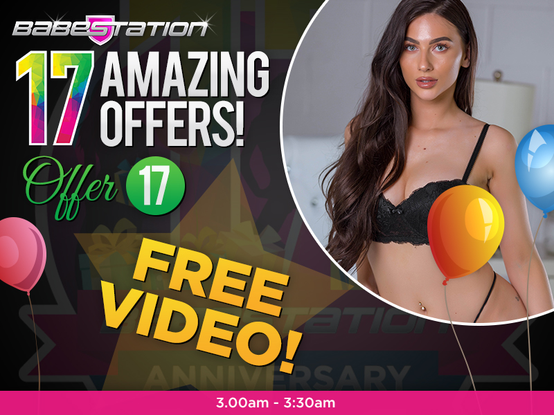 🚨 FLASH SALE UNTIL 03:00 AM 
🎁 Free Video
 🖱️  https://t.co/6ibpTFi81h
🎂 #Babestation17 https://t.co/8w4MXNjXl9