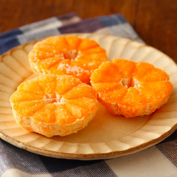 ラクラク作れる冷凍みかんのレシピ！！！2.5時間の冷凍でおいしくなります