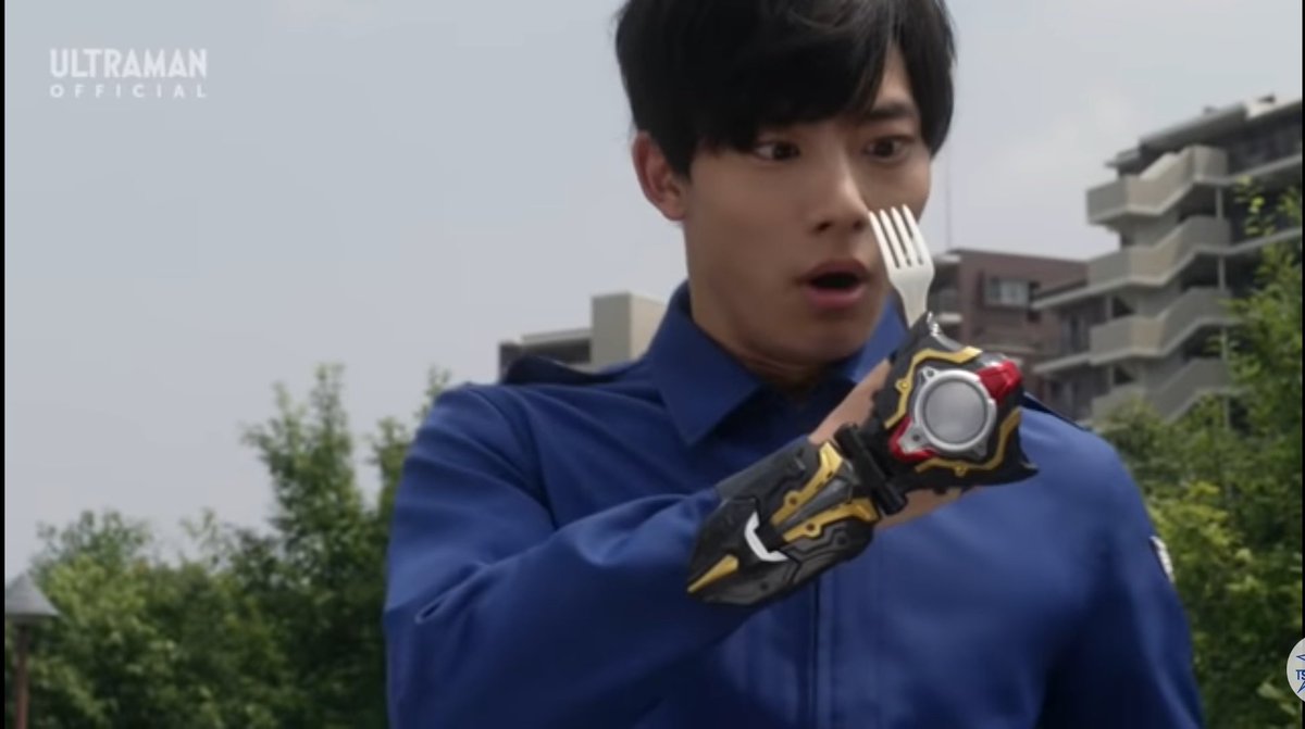 夕映えの戦士 ウルトラマンタイガ第23話 激突 ウルトラビッグマッチ 視聴完了 まさかここのオマージュを撮るとは思わなかった W ウルトラマンタイガ ハヤタ ヒロユキ スプーン フォーク 変身 T Co 1kdm7kpzvu Twitter