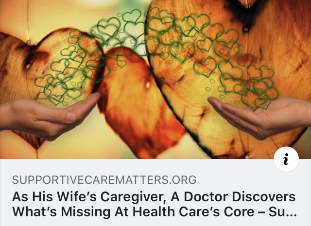 supportmatters's tweet image. #Caregiving transformed this doctor’s life. Now he’s sharing what he learned in the hopes of transforming #healthcare.  bit.ly/33YgRsa