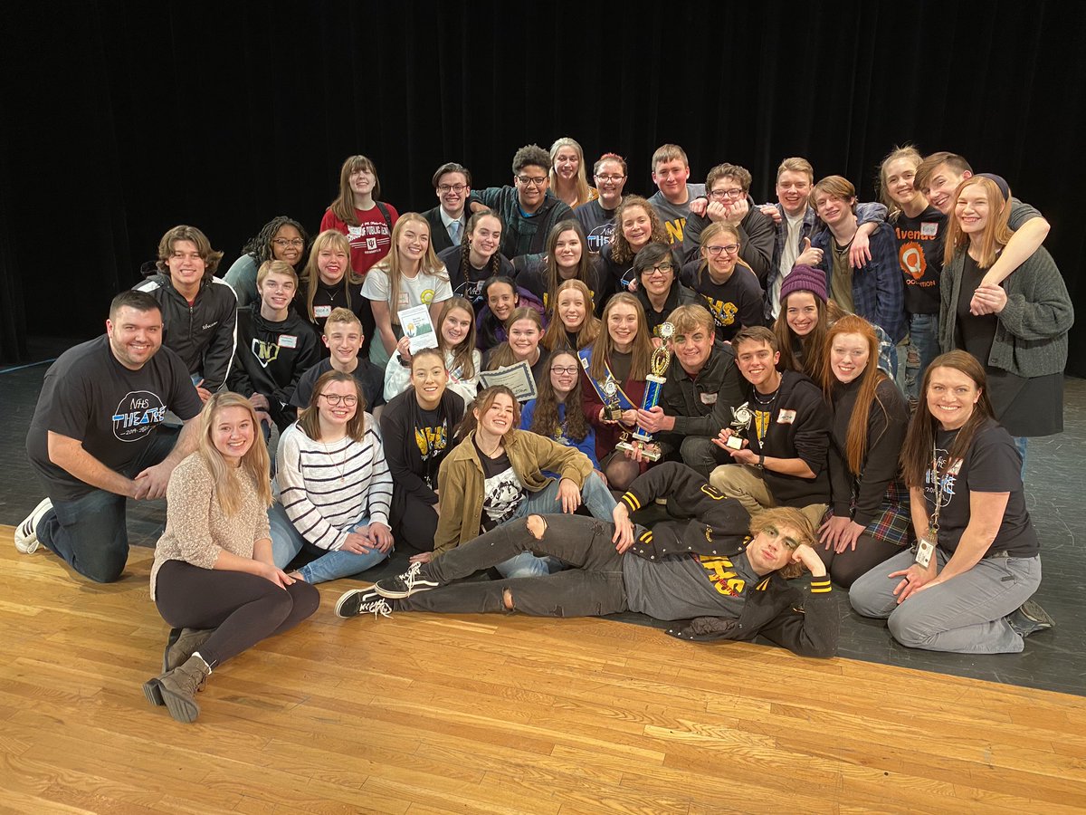 NHS Theatre Arts (@nhstheatre) on Twitter photo #NHSTheatre 🎭
is going to State!
Best Ensemble
Best Supporting Actress
1st Place
<a href="/NobHighSchool/">Noblesville High School</a> <a href="/NobSchools/">Noblesville Schools</a>
#BRAVO #MillerProud #NHSTheatre 🎭
is going to State!
Best Ensemble
Best Supporting Actress
1st Place
<a href="/NobHighSchool/">Noblesville High School</a> <a href="/NobSchools/">Noblesville Schools</a>
#BRAVO #MillerProud