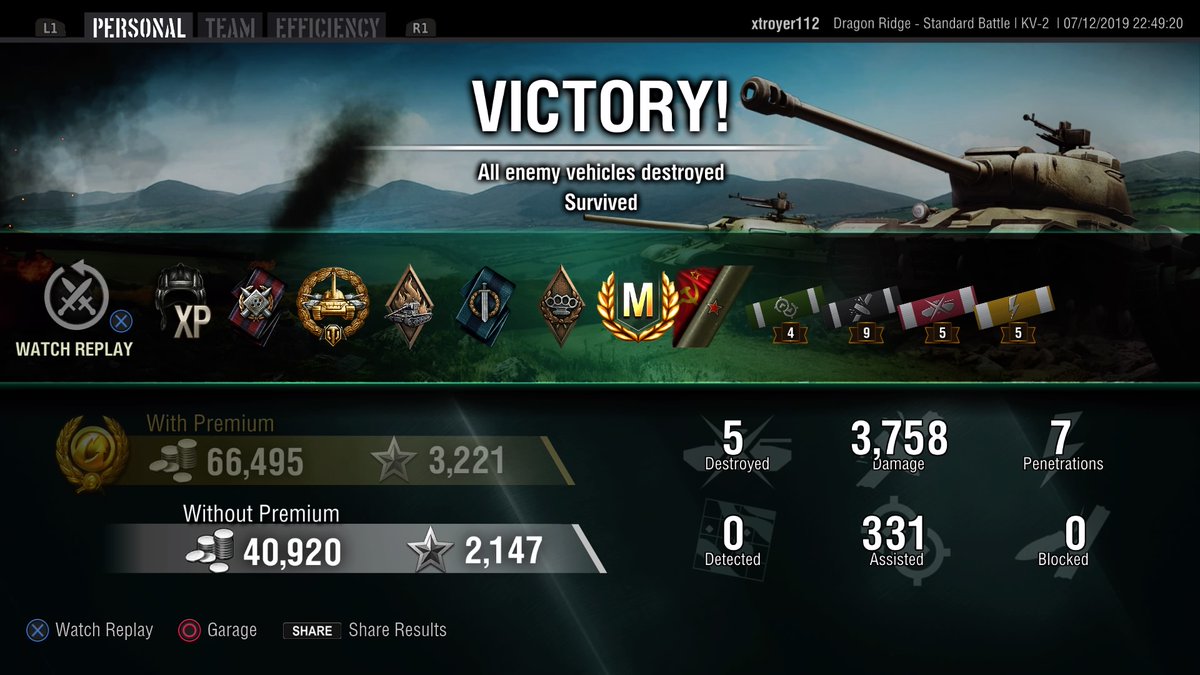 112Xtroyer's tweet photo. Another Ace Tanker in the same day!
Check out my YouTube Channel: Xtroyer  
#WorldOfTanks
#Gaming https://t.co/m4HhKGjC3H