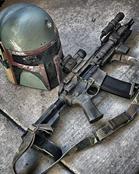 This is the way. 
@civmilitia_clothing_co @disneyplus  <a href="/themandalorian/">The Mandalorian</a> 
.
.
.
#sbtactical #braceyourself #blaster #hokeyreligion #ancientweapons #jedimindtricks #2a #firearms #cosplay #badass #bountyhunter