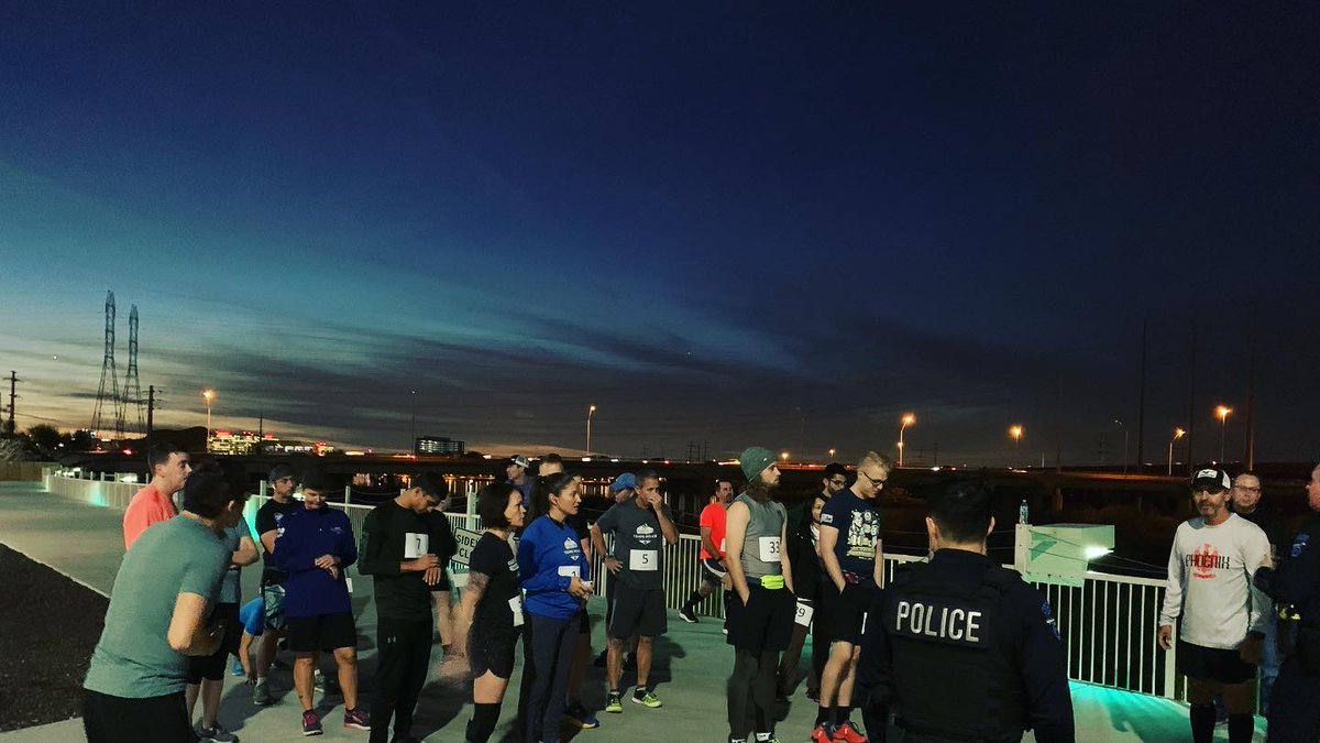 TempePDB2V's tweet photo. Thank you again to everyone who supported our #B2V Community Fun Run! We had a blast, and look forward to continuing our training in preparation for #B2V2020! https://t.co/jgj7pGzD93
