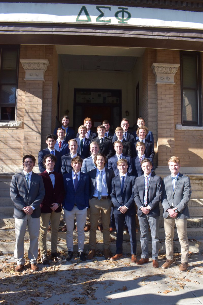 DeltaSigKState's tweet photo. Today we initiated 21 more men into our fraternity! We are so happy to be able to call them our brothers! Welcome to the Pyramid Phis!! YITBOS https://t.co/tmliE9DjMq