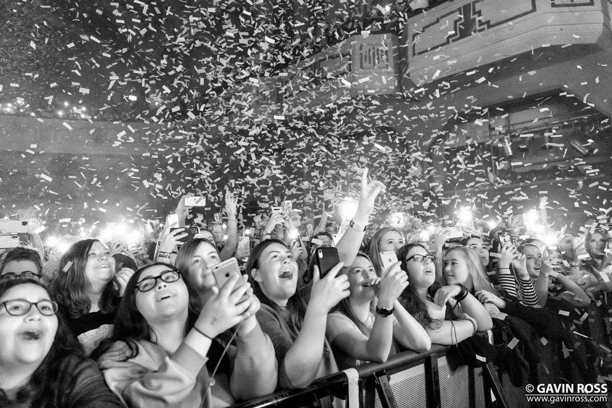 The crowd during the opening sequence of the Lewis Capaldi gig, 02 academy, Glasgow - December 7th 2019. #LewisCapaldi #capaldi #glasgow #musicphotographer #gigphoto