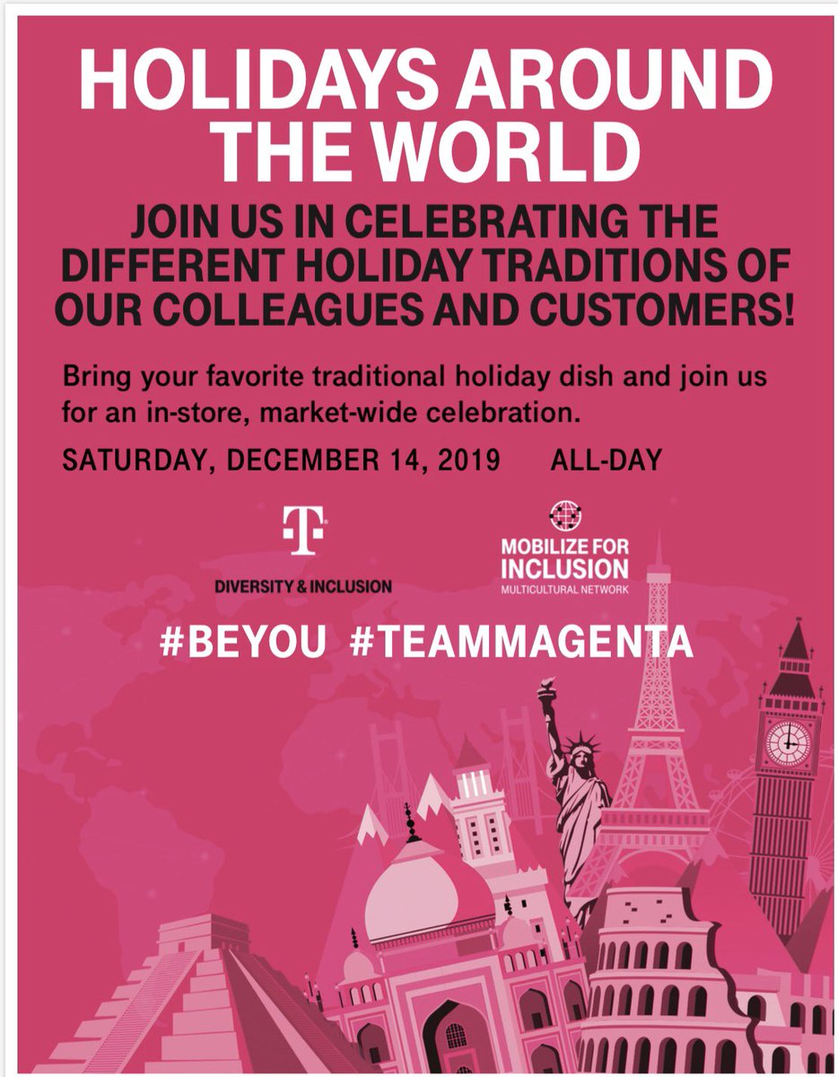 Hey #CoastalCA ! Don’t forget that a week from today we’ll be celebrating #HolidaysAroundTheWorld! There’s no better time to spread the joy than the holiday season! #DiversityandInclusion