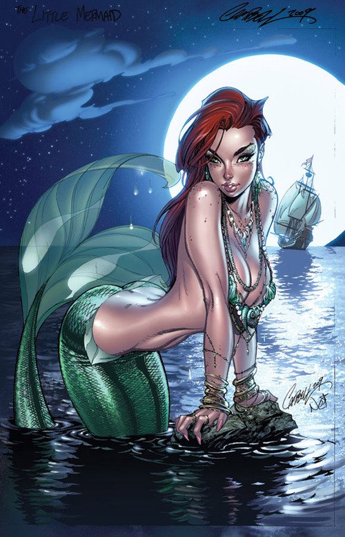 Daredevil_13_67's tweet photo. #SatARTday "Little Mermaid" #byJ_Scott_Campbell #DarkerDisney #RecastComics #FreckledFoxes #RedHotties #Faces #Sirens #ArtOfTheFemaleBody #DrawnBad #SexyArt #PinUps https://t.co/CWExPI1y8j