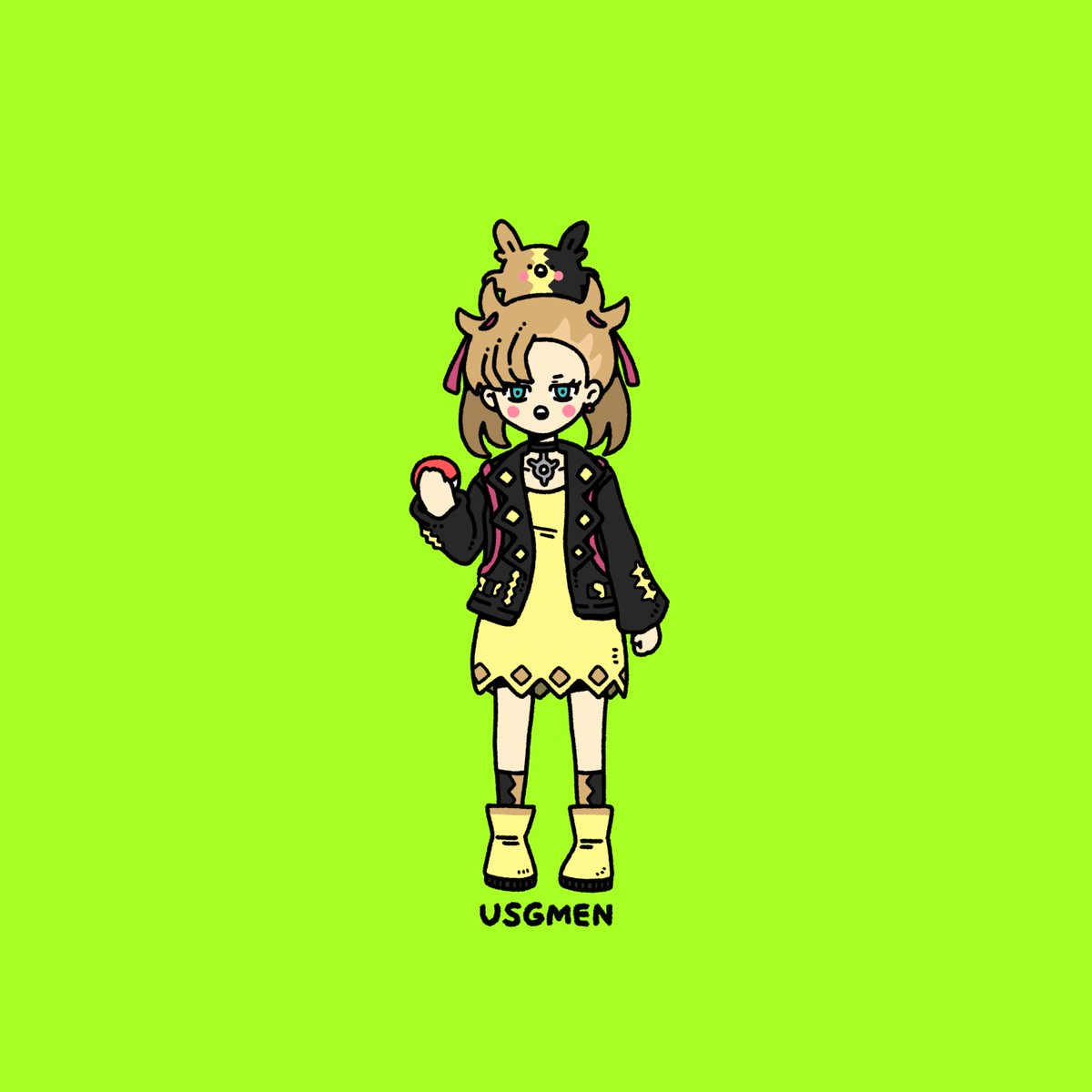 ポケモン ゆるいgifばかり描いてます うさぎとポケモンが多いです Gif4枚貼れないの Usgmen うさぎメン の漫画