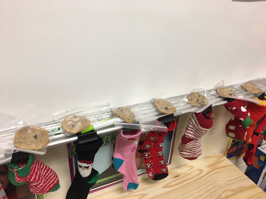 jbkarobson's tweet photo. The classroom mystery elf brought homemade cookies!
Love when my students are the ones who want to be the mystery elf and bring surprises for everyone! #thanksjr #yummy #classroomawesomeness https://t.co/iiKTZ96cSK