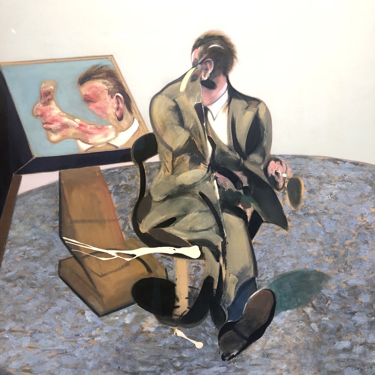 langestroop's tweet photo. After 4 days of amazing discussions and intense @mne_python coding at the #practicalMEEG (+ #timeflux) workshop, it’s time to enjoy Paris. One of the (many) highlights so far: the permanent collection at @CentrePompidou + Francis Bacon temporary exhibition. https://t.co/z9hzj5Rh9U