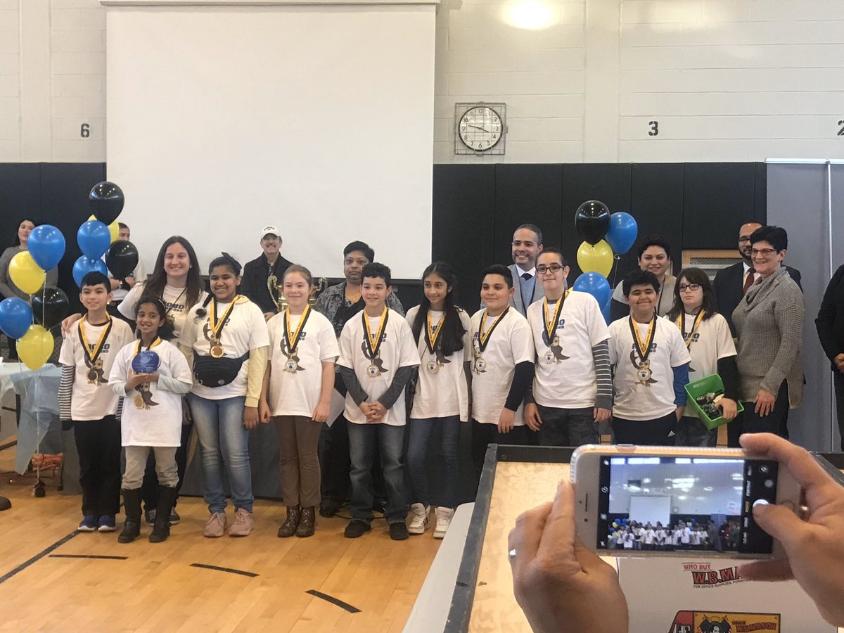 maryannmovesnj's tweet photo. First time #PS26 in #JerseyCity competed at the 16th Annual #FIRSTLEGOLeague in Jersey City. Our students worked so hard and did amazing! We won the Strategy & Innovation Award.....and I couldn’t be prouder. #RoboFalcons #5thGraders #STEM #STEAM https://t.co/hbNsplo8Ns
