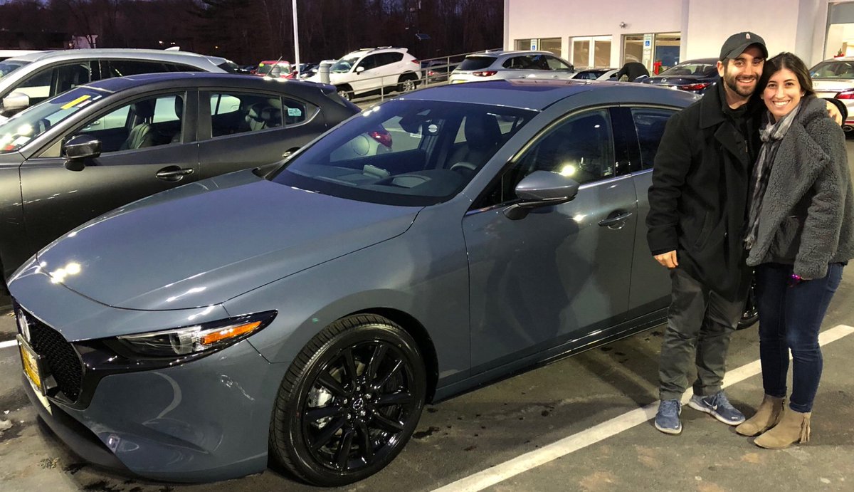 Congratulations, Neal Y. and Ilana H. on the purchase of your new 2020 Mazda 3!! Welcome to the Wayne Mazda family! #followwaynemazda #photooftheday #picoftheday #share #follow #like #waynenj ow.ly/ZEne50xurni