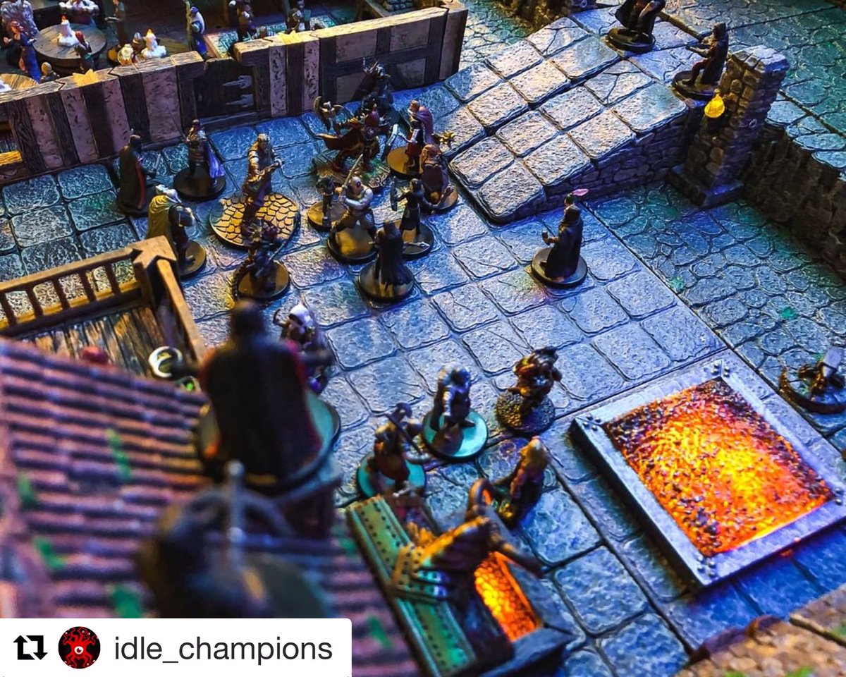 Hyperionpdx's tweet photo. Words can’t describe how much fun it is to work on @idlechampions stuff! Their concepts are so rich they imagine themselves. 😁 #dnd #dwarvenforge https://t.co/qt1XeZ3N11